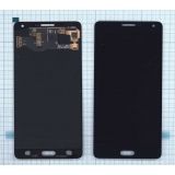 Дисплей (экран) в сборе с тачскрином для Samsung Galaxy A7 SM-A700F черный (Premium LCD)