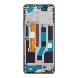 Дисплей (экран) в сборе с тачскрином для Realme 10 Pro 5G (RMX3661, RMX3660, RMX3663) черный с рамкой 