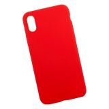 Чехол для iPhone X WK-2018 Liquid Silicone Phone Case силикон (красный)