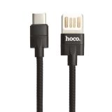 USB кабель Hoco U55 Outstanding Charging Data Cable For Type-C L=1M черный