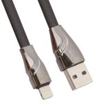 USB кабель Hoco U57 Twisting Charging Data Cable For Lightning L=1,2M черный