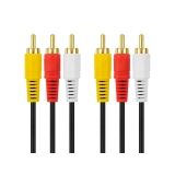 Кабель VIXION CAB31 3RCA (M) - 3RCA (M) 1.5м (черный)