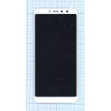 Дисплей (экран) в сборе с тачскрином для Xiaomi Redmi S2, Redmi Y2 белый