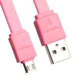 USB Дата-кабель "Stable and Faster" Micro USB 20 см. (розовый)
