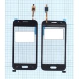 Сенсорное стекло (тачскрин) для Samsung J106 Galaxy J1 mini prime черное