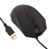 Компьютерная мышь игровая REMAX XII-V3501 Mouse проводная черная