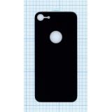 Защитное заднее стекло для iPhone 7/8  черное