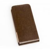 Чехол раскладной для iPhone 4/4S "LV" (коробка/кожаный/коричневый)