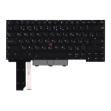 Клавиатура для ноутбука Lenovo IBM Thinkpad E14 черная с с трекпойнтом