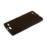 Силиконовый чехол для Lenovo Vibe X2 TPU Case черный матовый