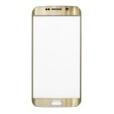 Стекло + OCA плёнка для переклейки Samsung G925 Galaxy S6 Edge (золото)