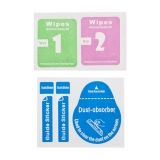 Защитное стекло "LP" для Xiaomi Mi A2 Lite Tempered Glass 0,33 мм 9H (черная рамка) (царапинка)