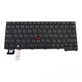 Клавиатура для ноутбука Lenovo ThinkPad X13 Gen 3 черная с трекпойнтом 