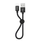 USB кабель Hoco X35 Premium Charging Data Cable For Lightning L=0.25M черный