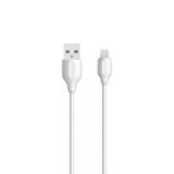 USB кабель LDNIO LS371 6G разъем Apple 8 pin (белый, коробка)