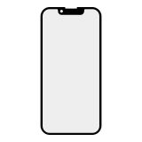 Стекло для переклейки iPhone 13 mini олеофобное покрытие (черный)