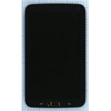 Дисплей (экран) в сборе с тачскрином для Samsung Galaxy Tab 3 7.0 P3210 SM-T210 черный с рамкой