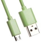 USB Дата-кабель Micro USB (зеленый/европакет) 1 метр