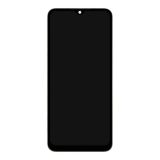 Дисплей (экран) в сборе с тачскрином для Realme C33 (RMX3624) черный с рамкой (Premium LCD)