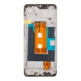 Дисплей (экран) в сборе с тачскрином для Realme C63 (RMX3939) черный с рамкой (Premium LCD)