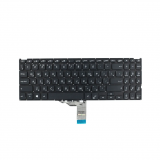 Клавиатура для ноутбука Asus VivoBook A512DA, A512F, A512JA чёрная, без рамки