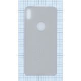 Защитное заднее стекло для iPhone XS Max белое