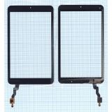 Сенсорное стекло (тачскрин) для Alcatel OneTouch Pixi 3 8 9005X черное