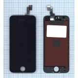 Дисплей (экран) в сборе с тачскрином для iPhone 5S/SE (LT) черный