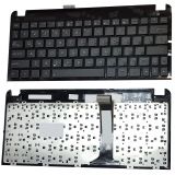 Клавиатура для ноутбука Asus Eee PC 1025 1060 черная с черной рамкой