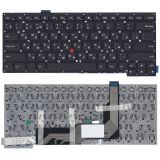 Клавиатура для ноутбука Lenovo ThinkPad S431 S3-S431 S440 S3-S440 черная без подсветки с трекпоинтом