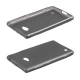 Силиконовый чехол для Nokia Lumia 720 TPU Case черный матовый