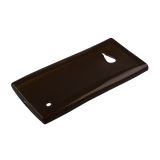 Силиконовый чехол для Nokia Lumia 730 TPU Case черный матовый