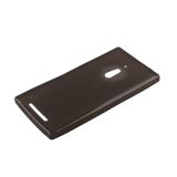 Силиконовый чехол для Nokia Lumia 830 TPU Case черный матовый