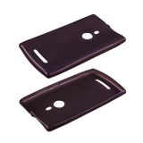 Силиконовый чехол для Nokia Lumia 925 TPU Case черный матовый