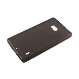 Силиконовый чехол для Nokia Lumia 930 TPU Case черный матовый