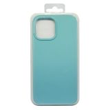 Силиконовый чехол для iPhone 13 Pro Max "Silicone Case" (бирюзовый)