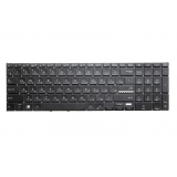 Клавиатура для ноутбука Asus ZenBook VivoBook 17 X1704ZA, M1702QA , X1702ZA, M1703QA, 17X K1703ZA, чёрная  без рамки