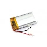 Аккумулятор универсальный 8x20x35 мм 3.8V 900mAh Li-Pol (2 Pin)