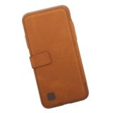 Чехол раскладной для iPhone X "Puloka" Multi-Function Back Clip Wallet Case (кожа/желтый, коробка)