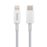 USB кабель HOCO X36 Swift Type-C – Lightning 8-pin 3А PD20W 1м TPE (белый)