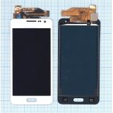 Дисплей (экран) в сборе с тачскрином для Samsung Galaxy A3 SM-A300F белый (TFT-совместимый с регулировкой яркости, тонкий)