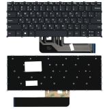 Клавиатура для ноутбука Lenovo IdeaPad Flex 5 14IAU7 черная под подсветку