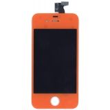 Дисплей (экран) в сборе с тачскрином для Apple iPhone 4 orange без крепежа