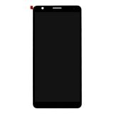 Дисплей (экран) в сборе с тачскрином для ZTE Blade A31 черный (Premuim LCD)