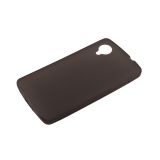 Силиконовый чехол для LG Nexus 5 TPU Case (черный матовый)