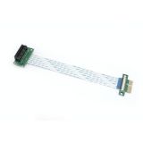 Переходник на плоском шлейфе PCIe x1