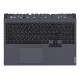 Клавиатура (топ-панель) для ноутбука Lenovo Legion 5 Pro-16ITH6 черный