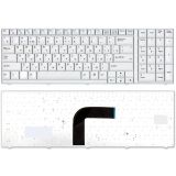 Клавиатура для ноутбука LG R710 белая