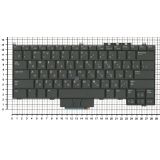 Клавиатура для ноутбука Dell Latitude E4300 черная с трекпоинтом с подсветкой