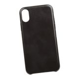 Защитная крышка G-Case Elite Series для Apple iPhone X кожа, черная